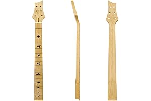 22-Fret Electric Guitar Neck with Sleek Maple Fingerboard