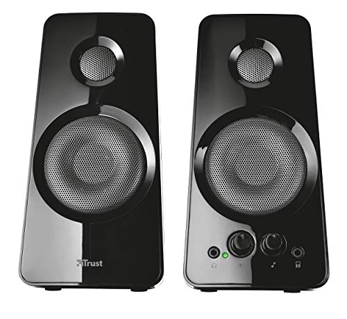 Trust Tytan Set di Casse per PC 2.0 di 36 W, Nero