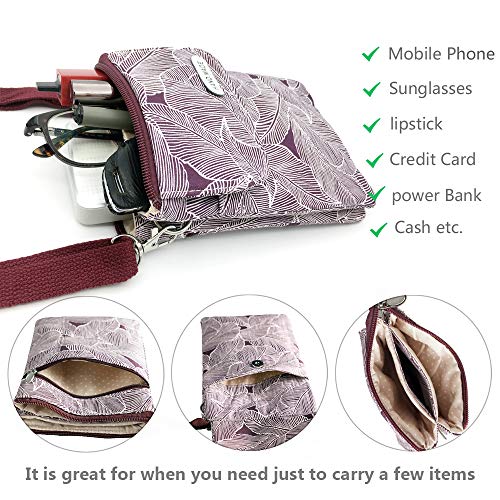 Image of Nylon Crescent Crossbody Bag for Women Men Fanny Pack Crossbody Bag Dumpling Lightweight Travel Sling Bag
