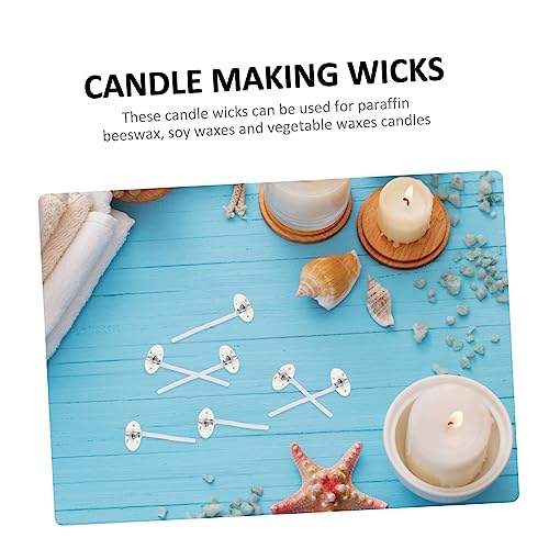 Mecha para hacer velas accesorios de algodón natural miniatura 7
