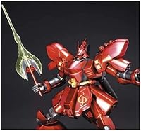Vista 7 de Sazabi Metálico Revestimiento Ver Mobile Suit Gundam HGUC 1/144 Modelo Kit