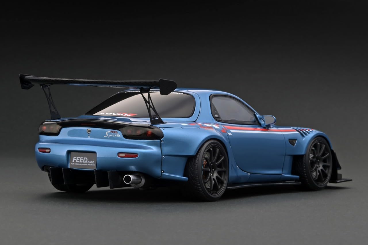 TK.カンパニー1/18イグニッションモデルFEEDAffluxGT3ミニカー Amazon | ignition model 1/18 FEED Afflux GT3 (FD3S)Light Blue