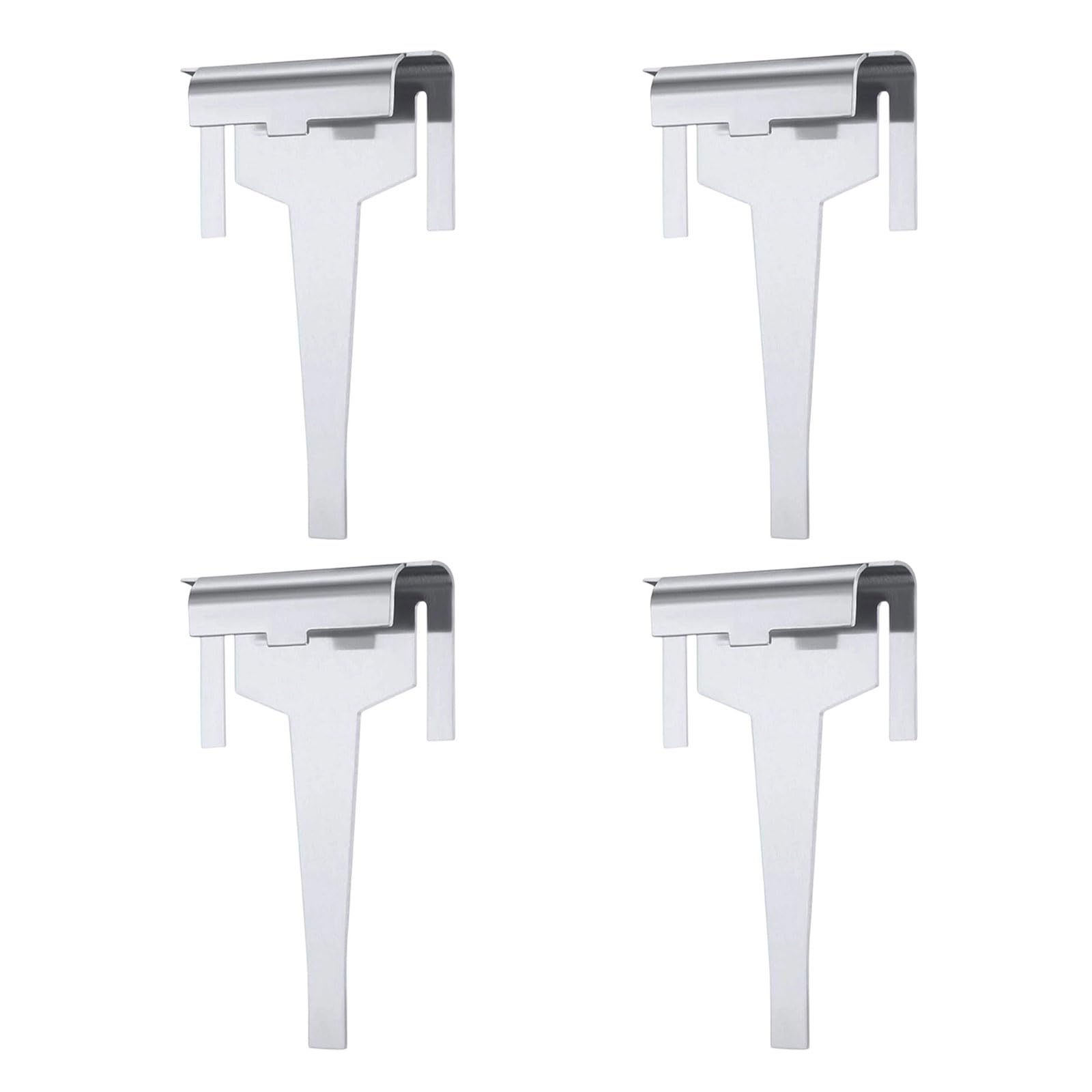 Shurhome Refrigerator Evaporator Metal Drain Clip Household Repair Set Fridge Freezer Solving Buildup Problem Installation Metal Refrigerator Evaporator Drain Clip