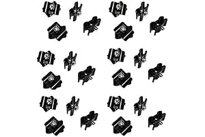 Only Hangers Gridwall Joining Clips for Display Grid Panels - 24 Pack