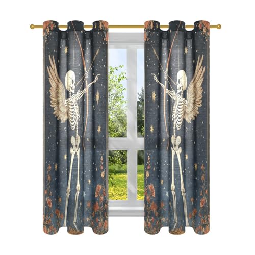 Rideaux occultants bohème anti-lumière en lin pour dormir dans le noir - 2