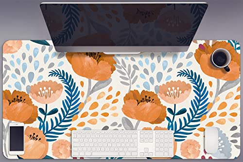 Sous-main de bureau gaming vinyle 100x50 cm Peint Maki Decormat