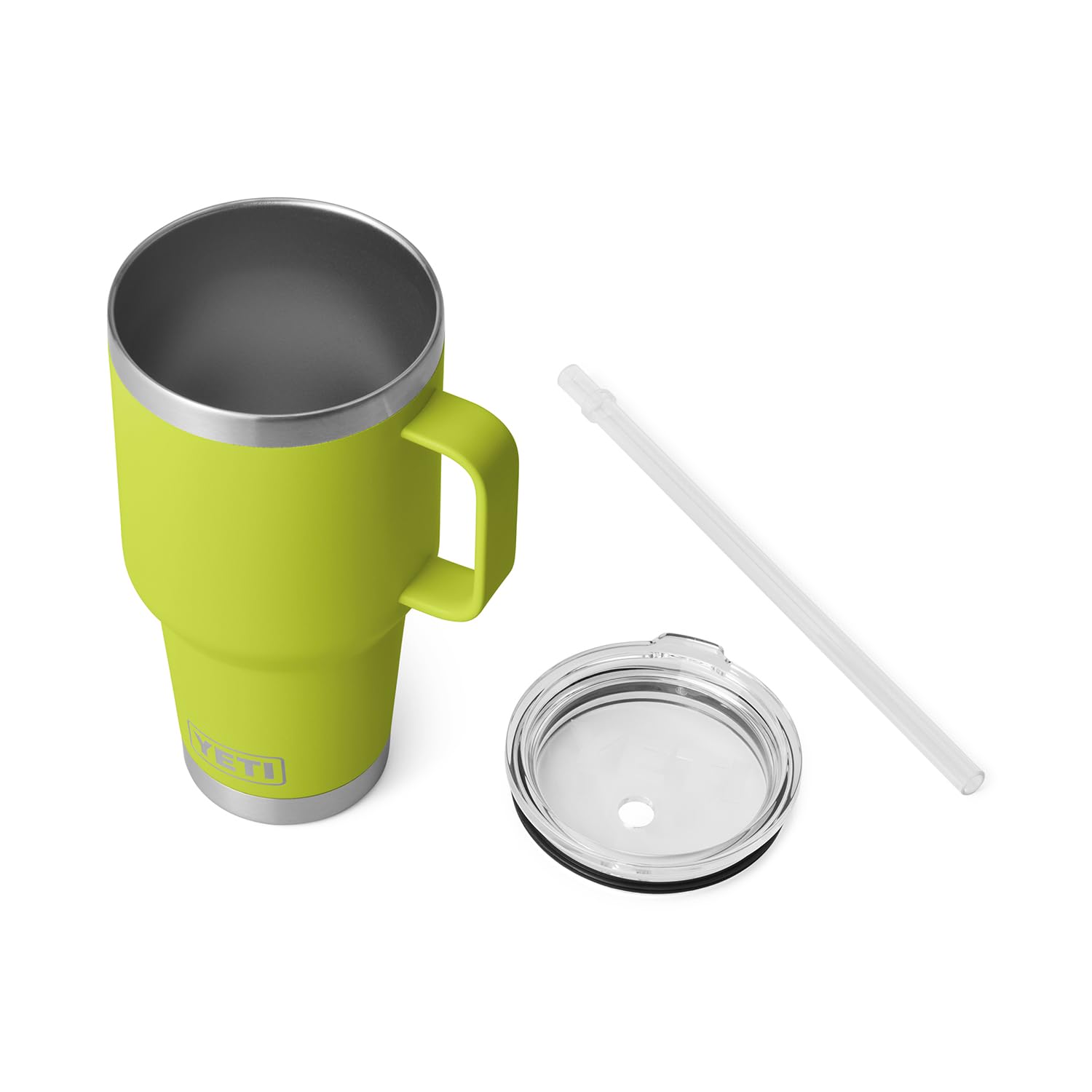 YETI Rambler 35 oz Tumbler with Handle and Straw Lid, Travel Mug Water Tumbler, Vacuum Insulated Cup with Handle - Image 4