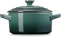 Vista 3 de Le Creuset Mini Cocotte redonda de gres, 237 ml, alcachofa
