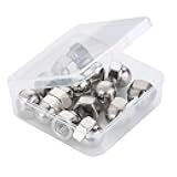 MewuDecor 5/16-18 Acorn Cap Nuts, 304 Stainless Steel 18-8, Bright Finish, Quantity 25