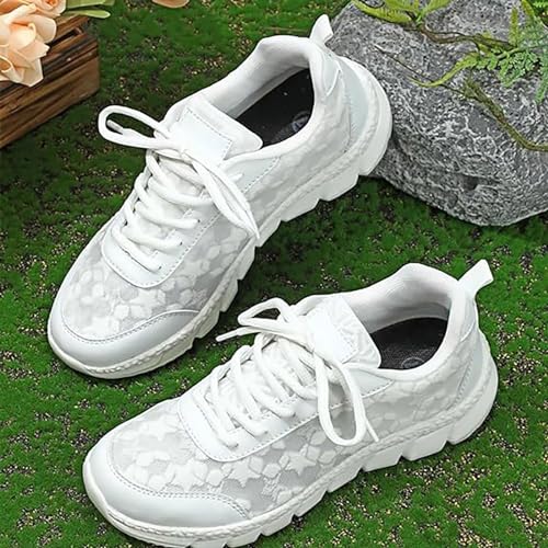 Women's Luxurious Orthopedic Sneakers, Hollow Breathable Mesh Shoes, Comfortable Running Shoes - Lightweight Sneakers3