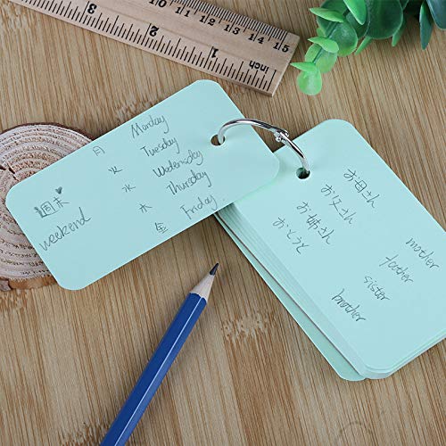 Amazon | Kesote 単語帳 6冊x50枚 合計300枚 単語カード 暗記