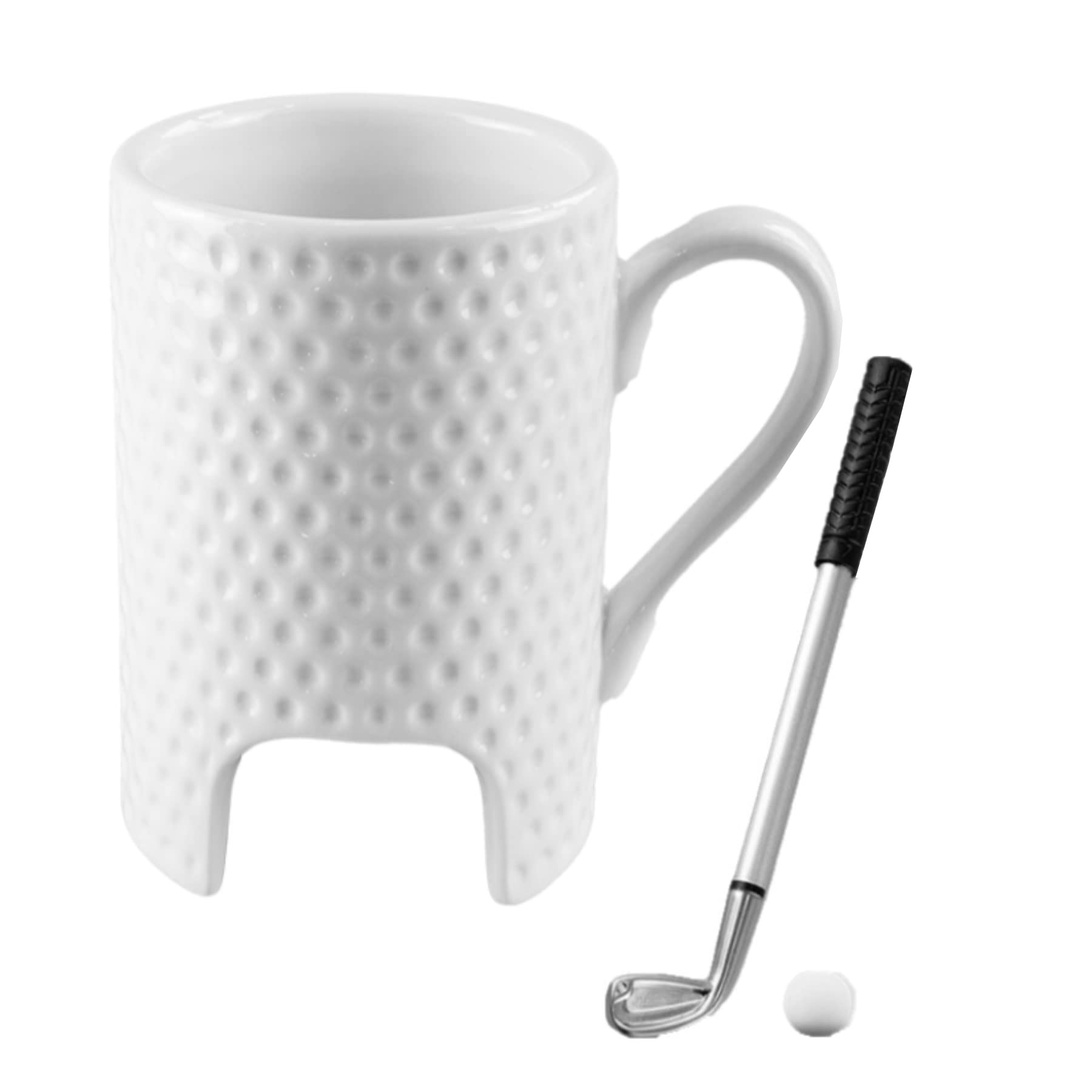 Widdle Gifts Ltd Dad's Golf Mug with Ball and Pen - Ideal for Birthday, Christmas or Father's Day