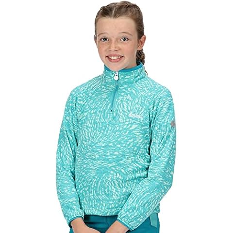 Suéter Regatta Jr Highton HalfZp, Turquesa Animal, 11 años Cover