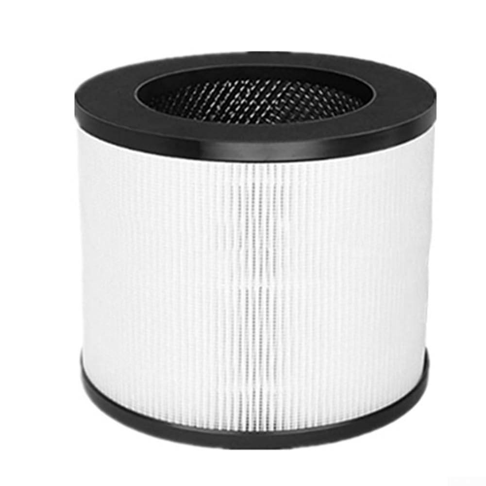 Filtro HEPA H13 para Medify Air MA-14, MA-14W y MA-14B con carbón activo de 17,7 x 16,5 cm