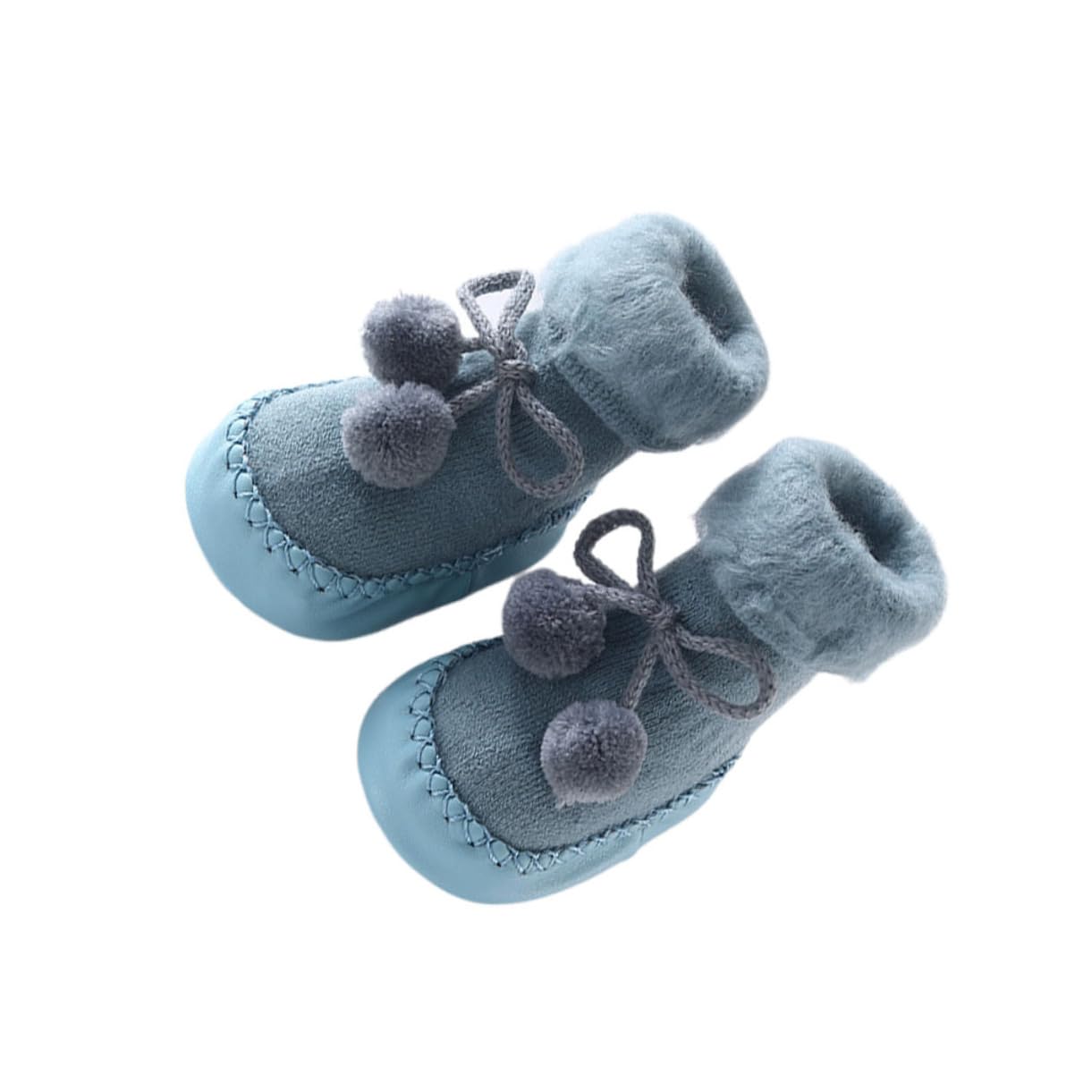 Holibanna Warm Socks Set for Babies Anti-slip Soft Breathable Cotton Toddler Floor Socks for 6-12 Months Skid-resistant Comfortable