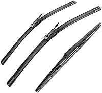 Vista 11 de 3 limpiaparabrisas de 20 pulgadas, 20 pulgadas, 14 pulgadas, repuesto para Dacia/Renault Duster MK1 2014-2017, limpiaparabrisas de equipo original