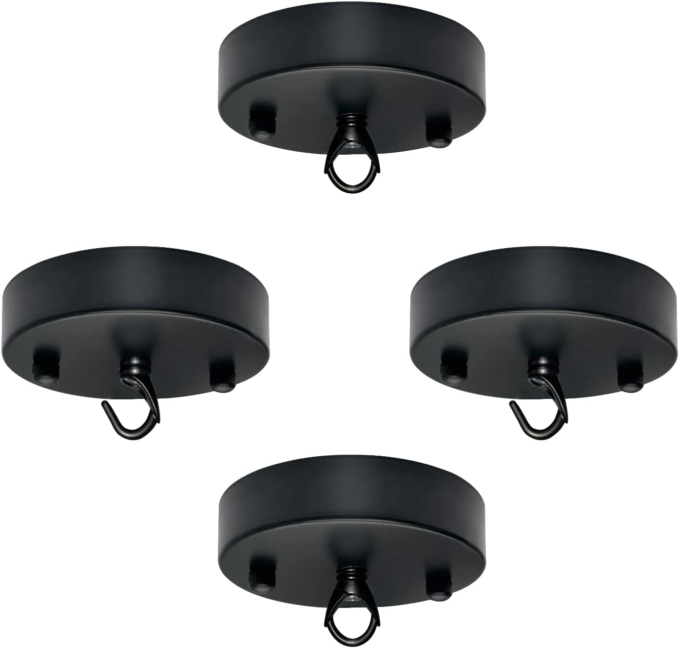 Vintage Light Canopy, 4 Pack Ceiling Lighting Canopy Kit, Retro Pendant