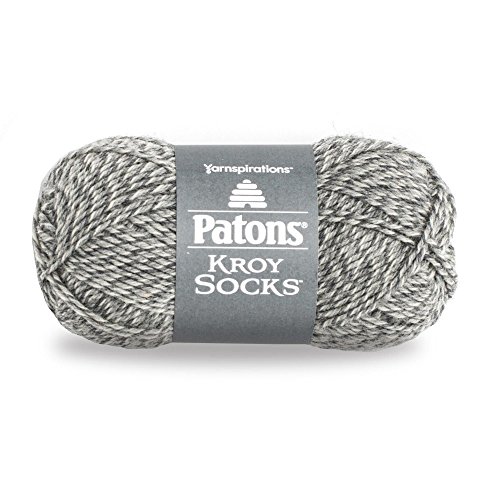 Image of Spinrite Yarns Patons Kroy Socks, 1.75 Ounce, Grey Marl