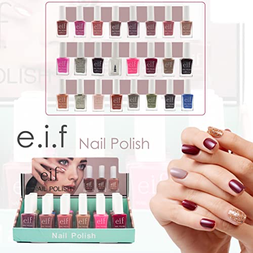 طلاء الأظافر e.i.f مناكير 24 لون