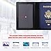 TIGARI Passport Holder for Travel Women Men, Valentines Day Gifts PU Leather Wallet Cover Case Sleeve, Waterproof Protected Document Organizer, Vacation Plane Cruise Travel Essentials