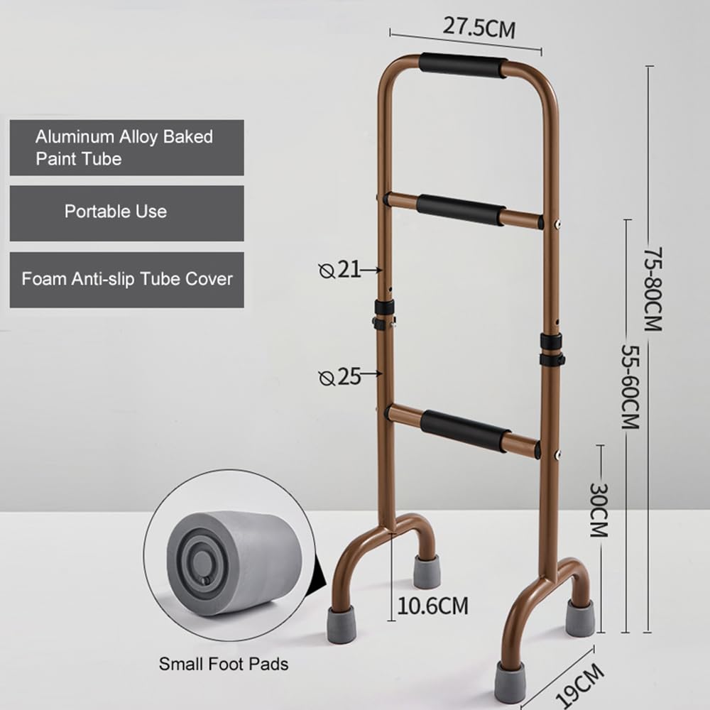 Ayuda para Levantarse para Ancianos, Asistente de Elevación Ajustable en Altura para Cama, Sofá e Inodoro, Estable con 3 Niveles de Ajuste y Soporte de Carga de 150 kg, Adultos Mayores