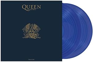 Limited Edition Queen Greatest Hits 2 Vinyl LP in Blue
