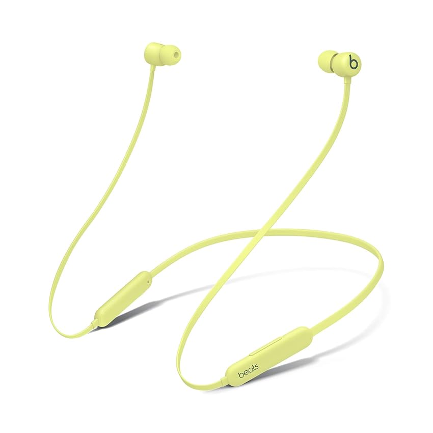 Immagine del prodotto Beats Auricolari Flex wireless – Chip per cuffie Apple W1, auricolari magnetici, Bluetooth di Classe 1, 12 ore di ascolto – Yellow