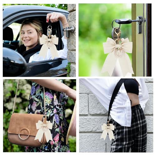Image of Tote Bag Accessories for YETI Camino 20 /35 /50 Bogg Bags Pearl Bow White