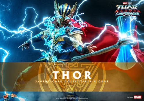 HOT TOYS Thor Love and Thunder – Figura de acción Thor Deluxe versión 1:6