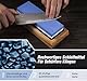S SATC Profi Schleifstein 8-in-1 Wetzstein für Messer Langlebig Abziehstein Körnung 400 1000 3000 8000 Whetstone Schärfstein Messerschleifstein Set