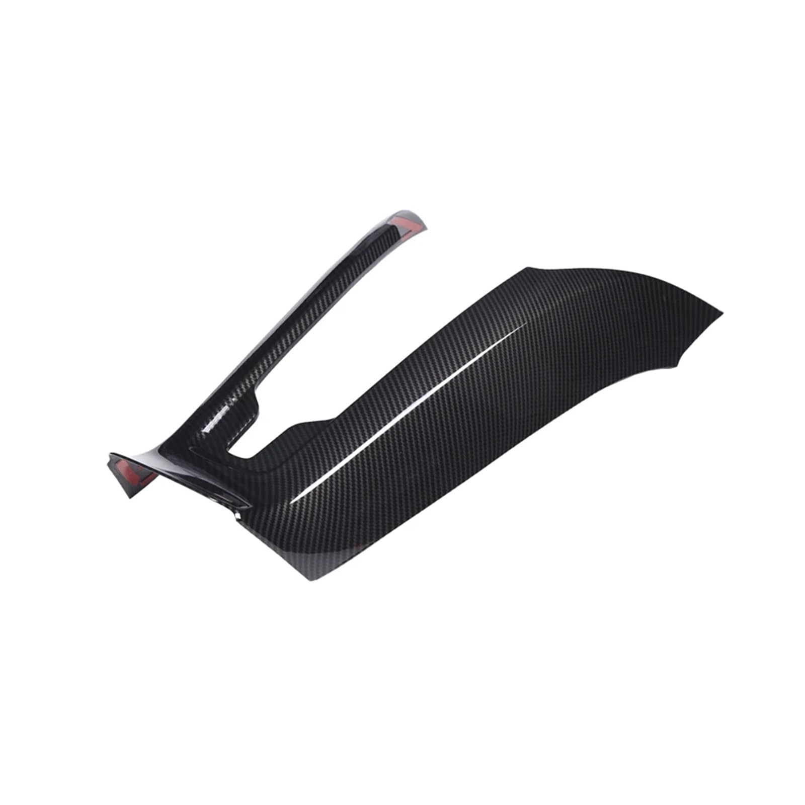 Car Interior for Chevrolet for Corvette C8 for Stingray Z51 Z06 20-23 Car Styling Center Armrest Wireless Charging Cover Trim Trim Sticker Accessories(Carbon Fiber)