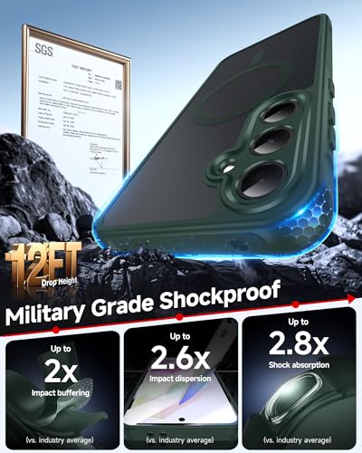 Coque Galaxy A35 5G Mag-Safe antichoc avec vitre de protection