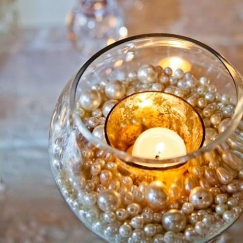 Image of 6 Pack Clear Bubble Bowl Glass Vase, 4.7 inch W x 3.7 inch H Fish Bowl Vase Round Candle Holders Clear Bubble Planter Terrarium Fish Bowl Flower Vases, Decorative Centerpieces for Wedding Home Decor