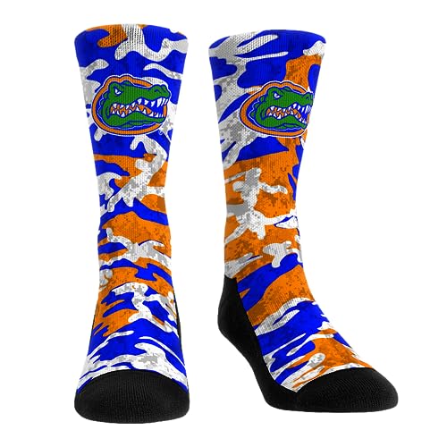 Rock 'Em NCAA Florida Gators - What The Camo Socks (L-XL)