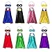 YIISUN Children Dress Up Capes Double-Sided Statin Set of 8 Color