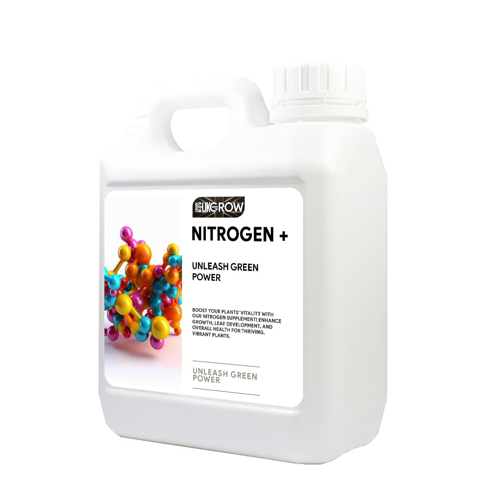 UK Grow Premium Hydroponic and Soil Nutrients - Maximize Plant Growth and Yield (250ml, Nitrogen Plus) — image 1