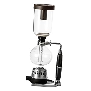 predolo Cafetera de sifón Moderna para el hogar y la Oficina, 160x95x350mm