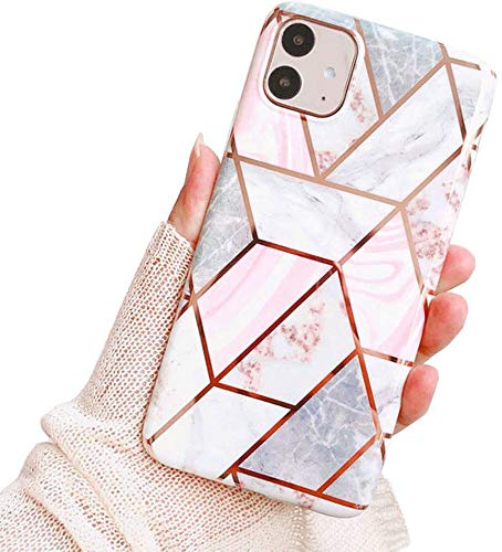 Geometric marble iphone 11 case Clearance