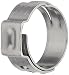 Oetiker 16700016 Stepless Ear Clamp, One Ear, Clamp ID Range 13.2 mm (Closed) - 15.7 mm (Open) (Pack of 25)