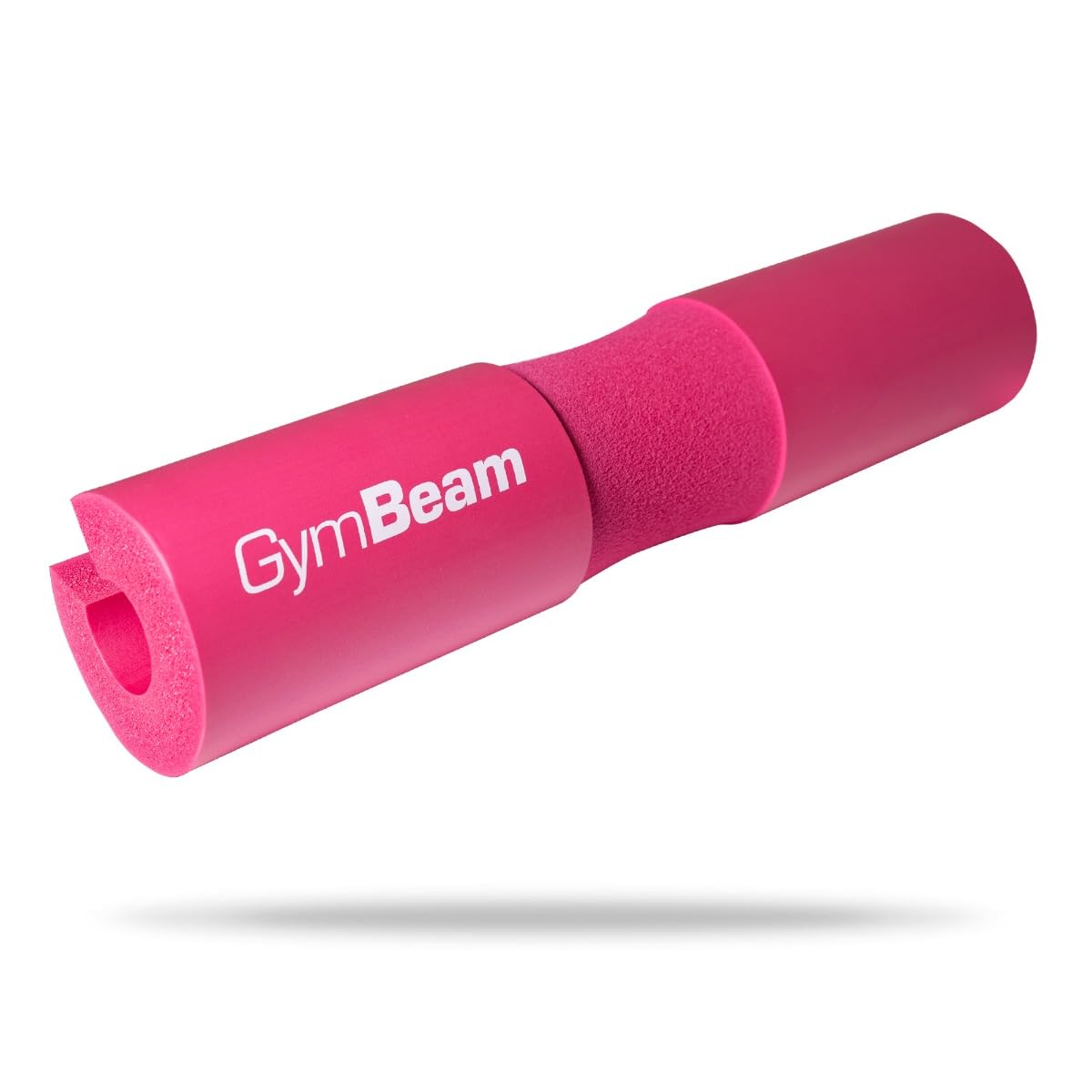 GymBeam Cuscinetto per Bilanciere da Donna, Colore Rosa, Barbell Pad in Gomma Nitrilica, Ideale per Squat con Bilanciere, Allevia la Pressione sul Tratto Cervicale