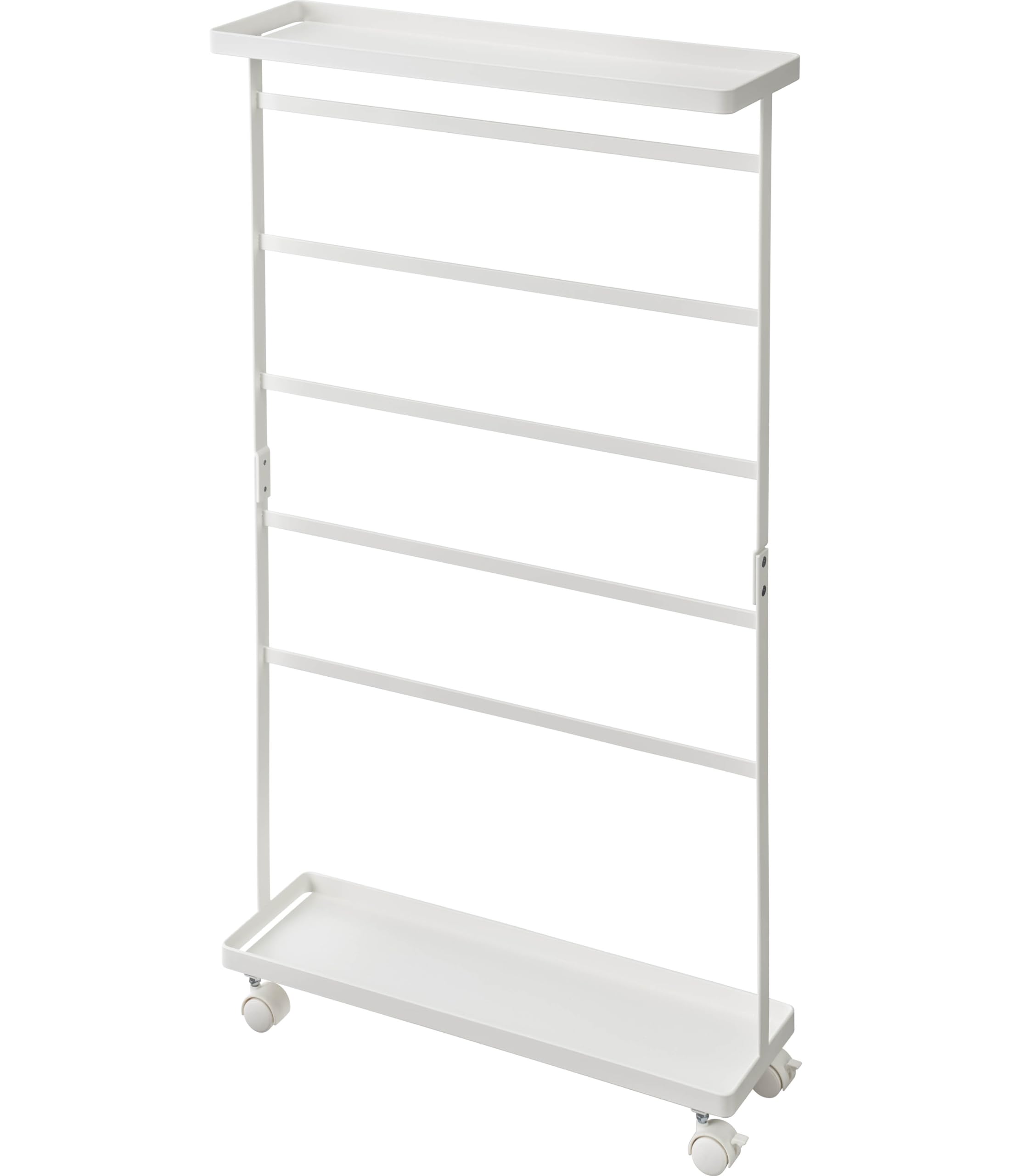 Amazon｜山崎実業(Yamazaki) 洗濯用品 収納ワゴン ホワイト 約