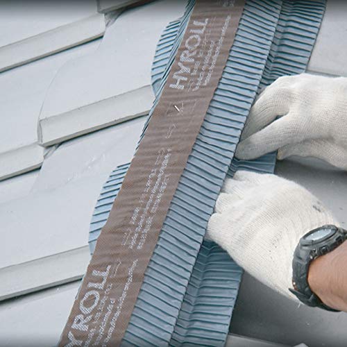 Amazon | 乾式面戸シート ハイロール 灰色 平板瓦用 4巻入 200-320mm x