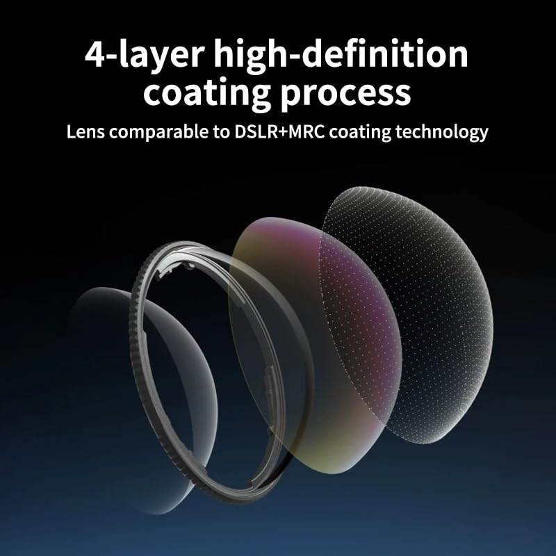 Image of Insta 360 One X4 2Pcs Dual Lens Protector Guard | Tempered Glass Lens Cover for Insta 360 Action Camera | Dust Proof, Anti-Scratch, Protective Accessories for One X4