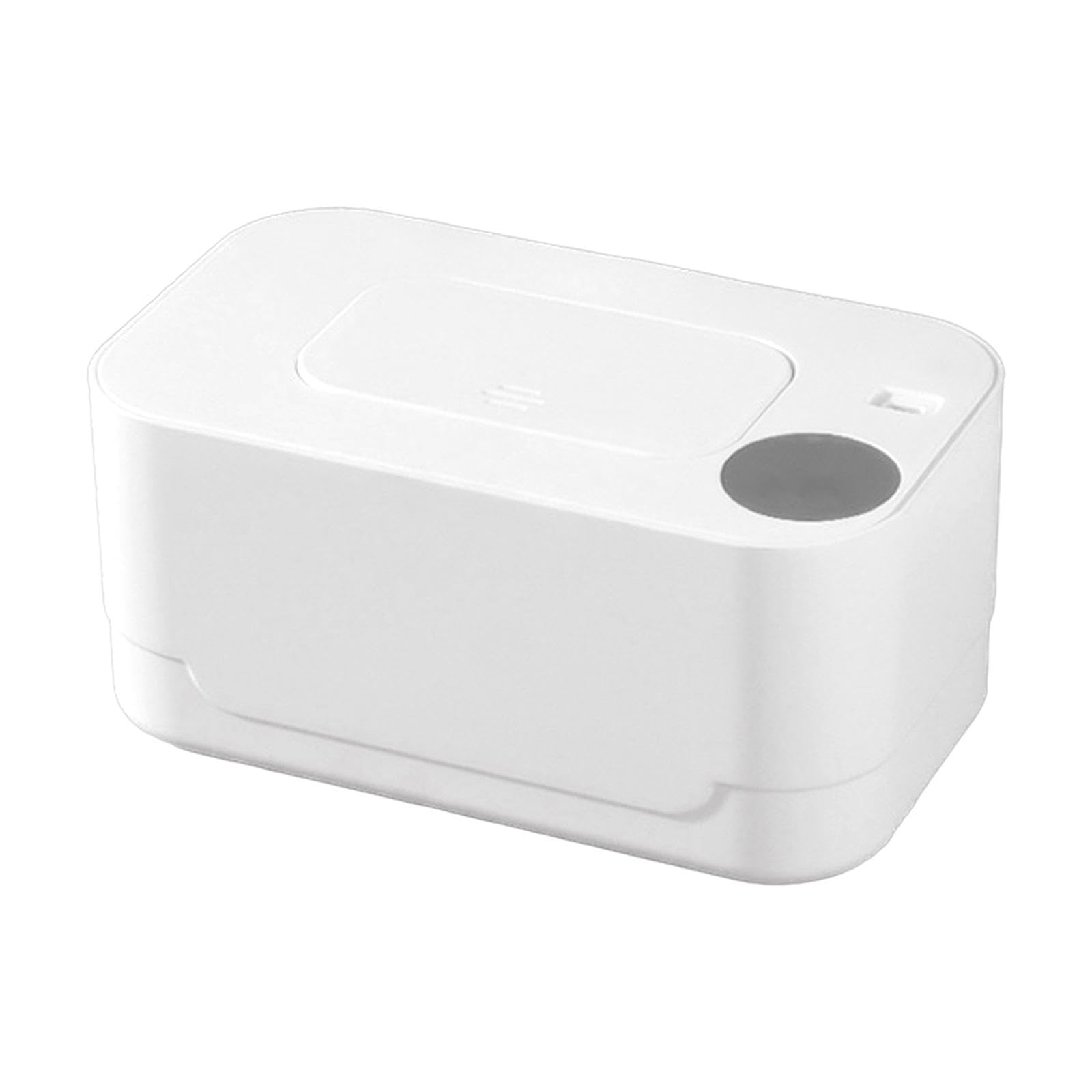 MagiDeal Chauffe-lingettes, chauffe-lingettes silencieux, distributeur de lingettes humides Portable pour bébé avec affichage numérique pour les voyages et la, blanc