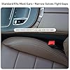 Givifive Car Seat Gap Filler Set of 2, Soft Foam Multifunctional Seat Side Gap Filler with Organizer & Hook Function, 3in1 Gap Stopper Universal Fit Car SUV Truck Fill The Gap Between Seat & Console #3
