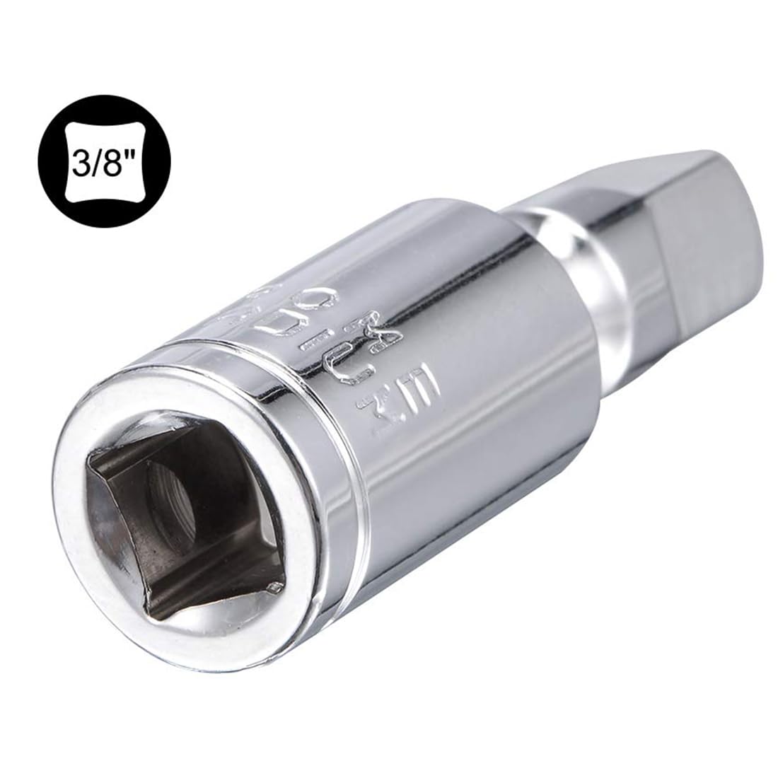 TA-VIGOR 3/8 Inch Drive Universal Joint Swivel Socket, Cr-V Steel Deep Socket Adapter with 360° Swivel Connection - Image 3
