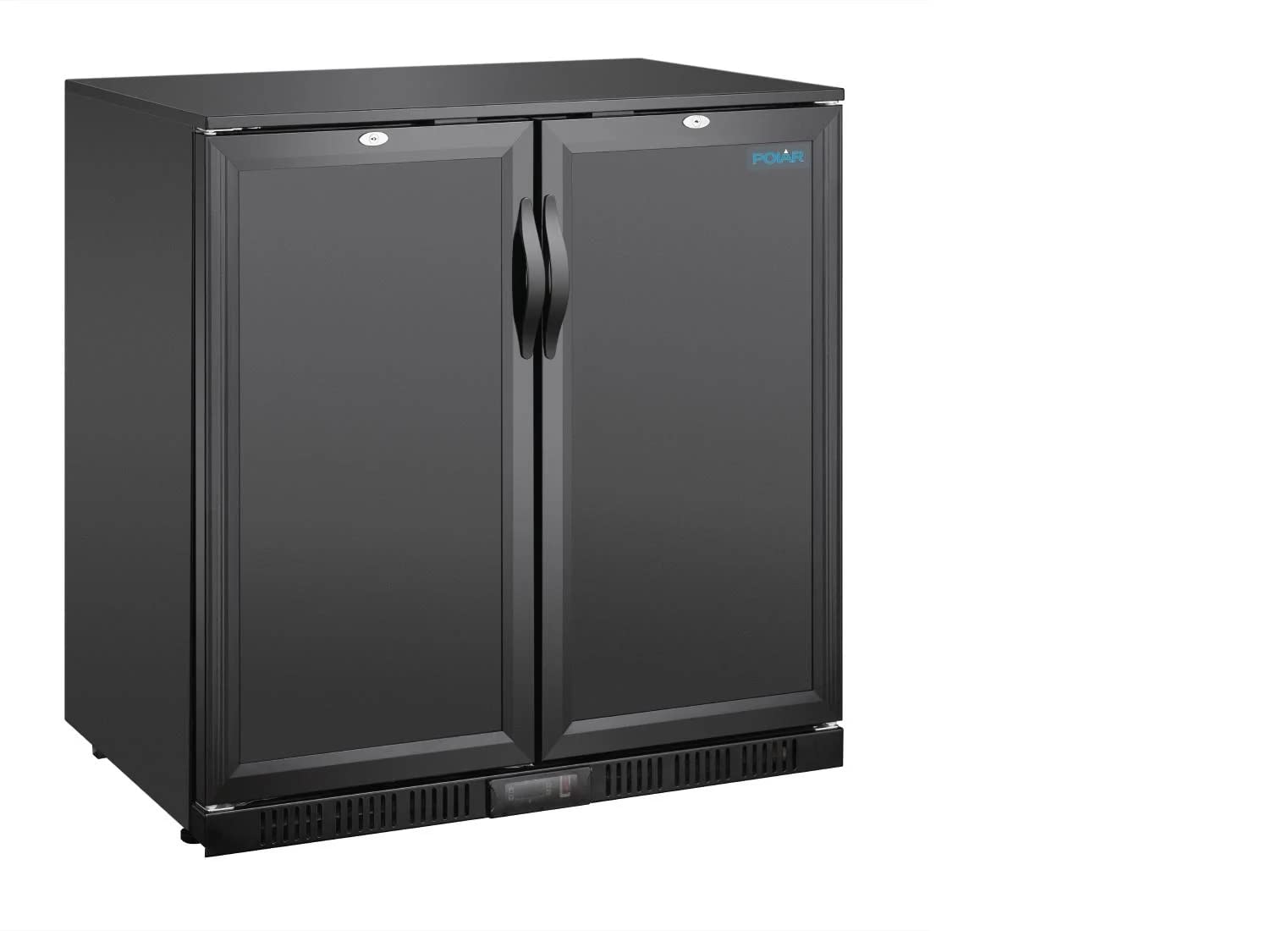 Sponsored Ad – G-series 230W Double Door Back Bar Cooler Fridge 198 Litre, Black, 2°C to 8°C, 850(H)x900(W)x520(D)mm, Solid Lockable Doors, 4 Shelves, Energy Rating A | GE998