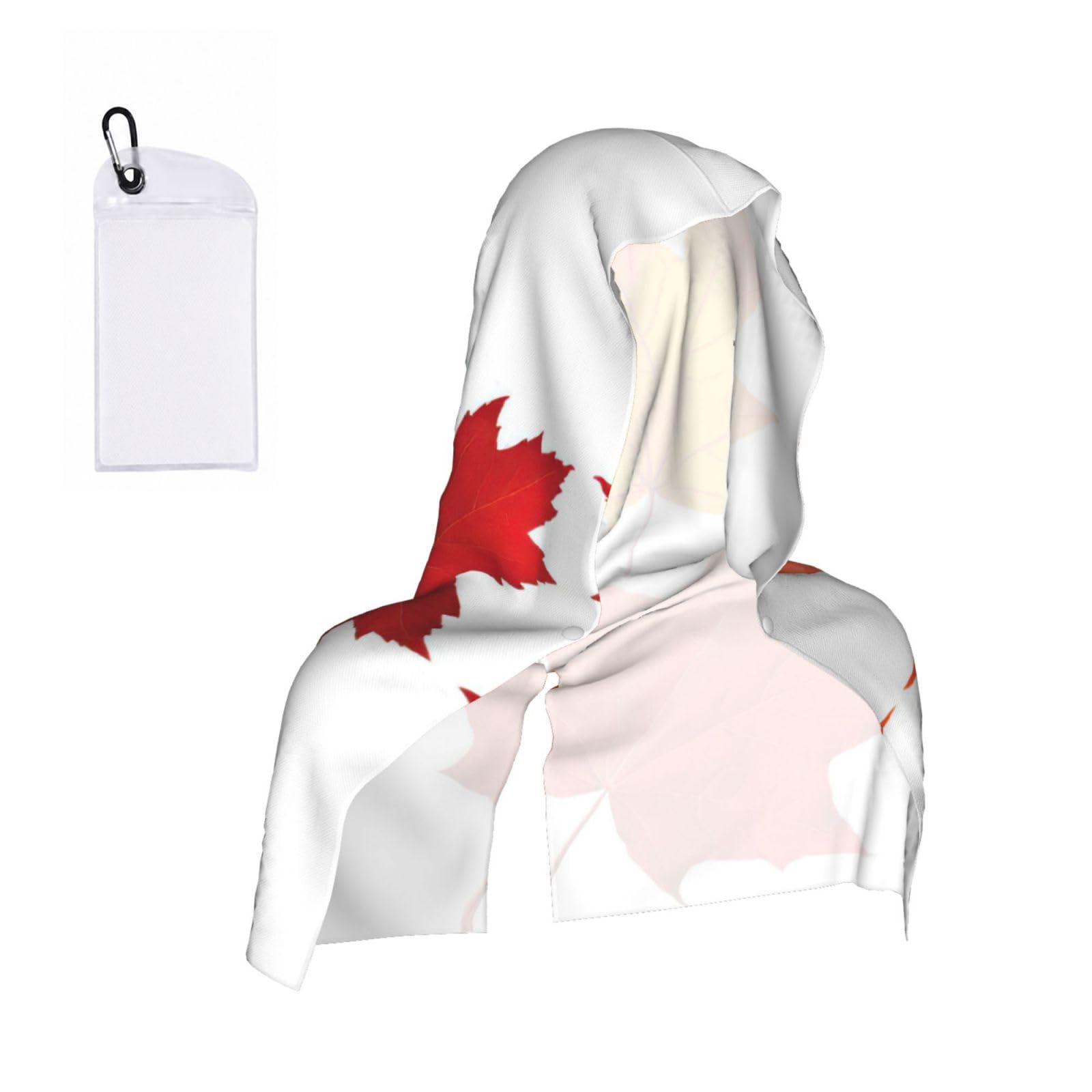 ZYJHYY Fall Leaf Print Unisex Swimming Towel Practical Camping Towel Skin-Friendly Cooling Towel For Workout Training