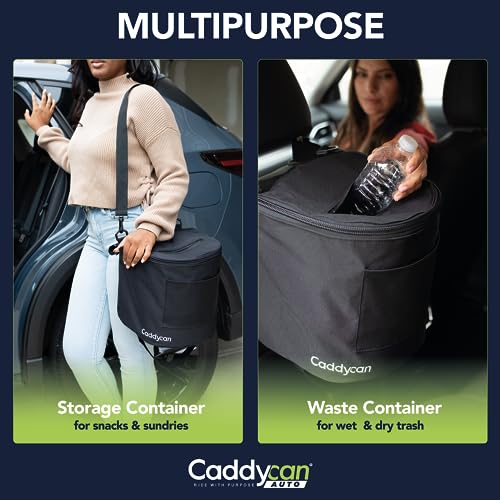 Cubo de basura compacto y duradero multiusos con tapa hermética 6