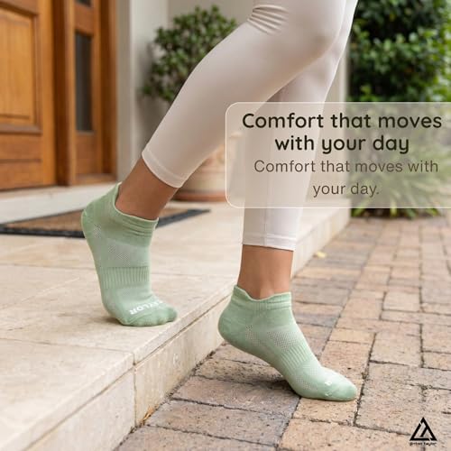 Image of Men Bamboo Ankle Socks |Ultra-Soft Breathable Summer Socks |Moisture-Wicking |Odor-Free, Lightweight Everyday Wear Socks | Size (UK 6-11)